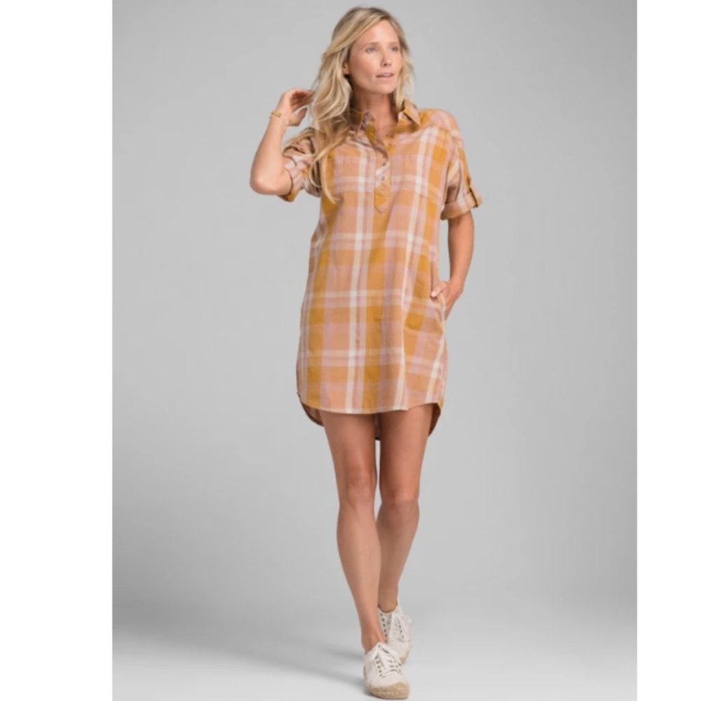 prAna Deryn T-Shirt Dress, Size S